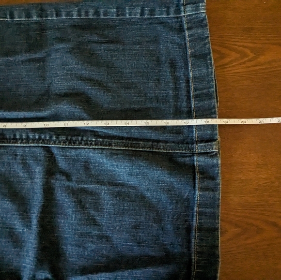 Old Navy Ultra Blue, denim skirt, size 0 - Picture 3 of 4